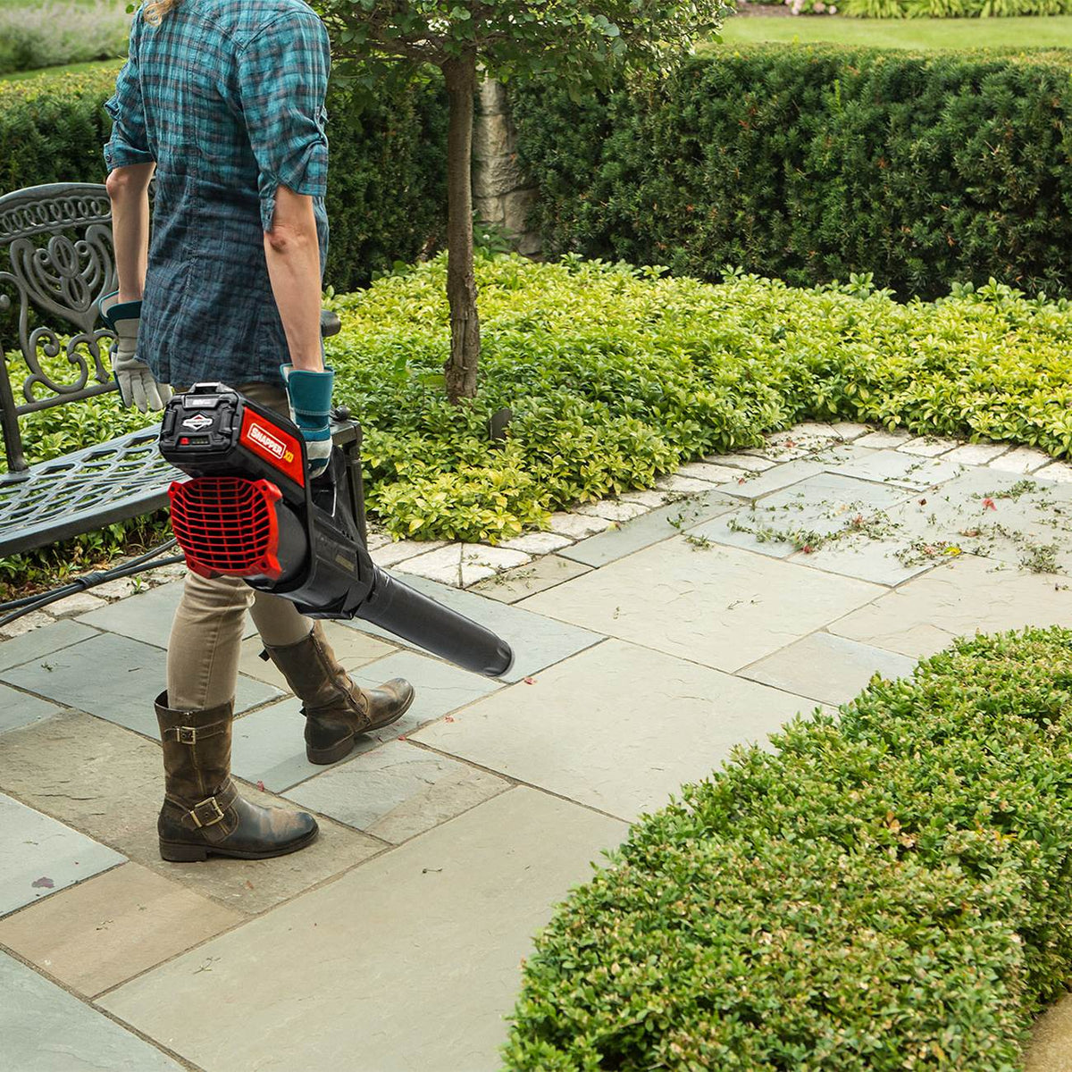 Snapper Cordless 750W Push-Button Start Leaf Blower (Leaf Blower Only, Open Box)