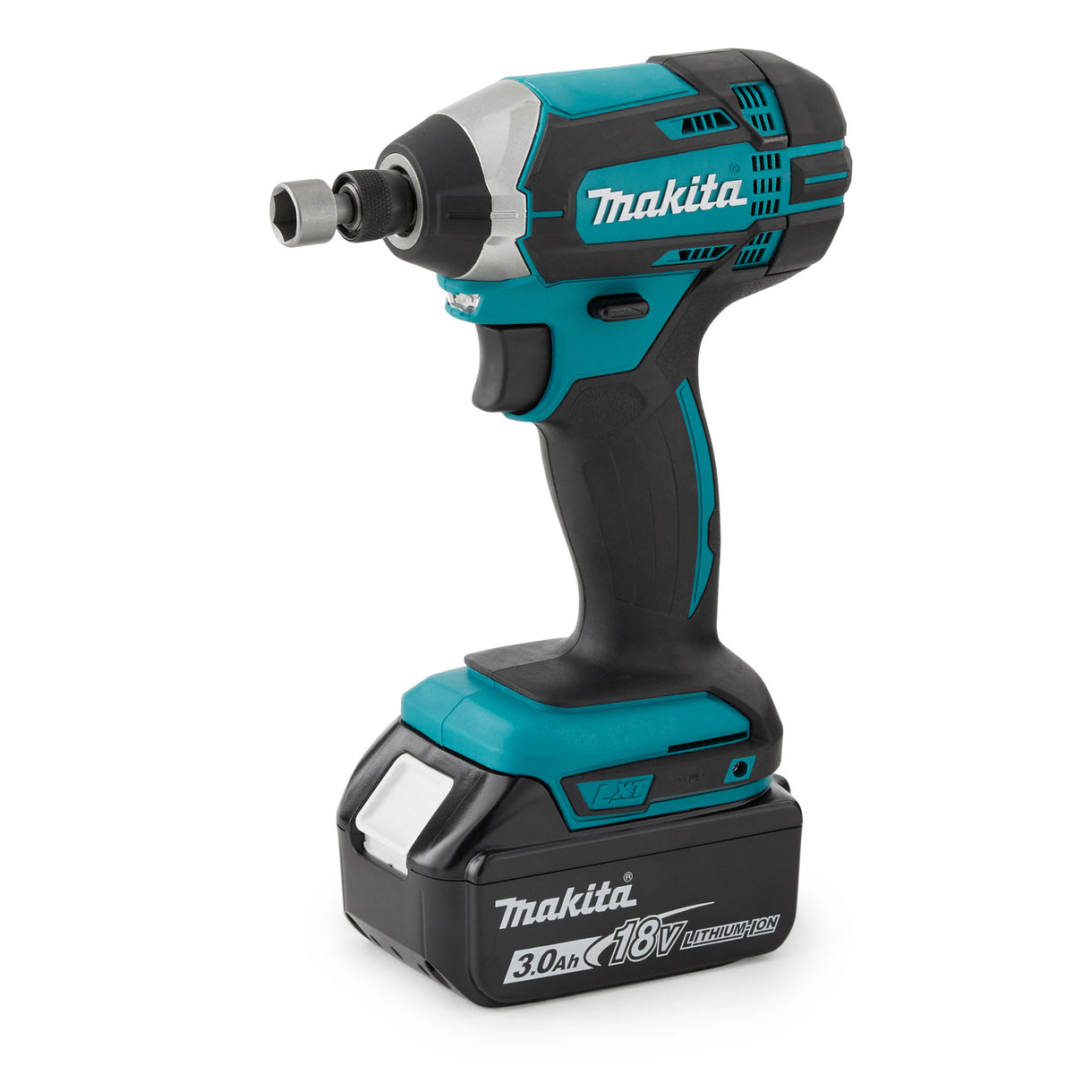 Makita 18 Volt LXT Lithium Ion Cordless 5 Piece Combo Power Tool Kit (Used)