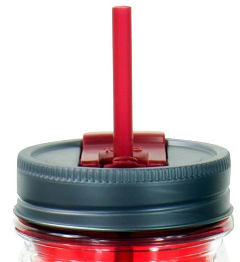Cool Gear 16 Ounce University of Alabama Crimson Tide Mason Jar (12 Pack) - VMInnovations