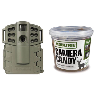 Moultrie Spy A-5 Gen2 5 MP Infrared Game Camera + Camera Candy Deer Attractant
