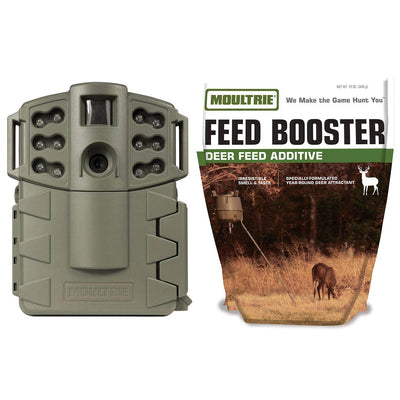 Moultrie Game Spy A-5 Gen2 Infrared Game Camera + Feed Booster Deer Additive
