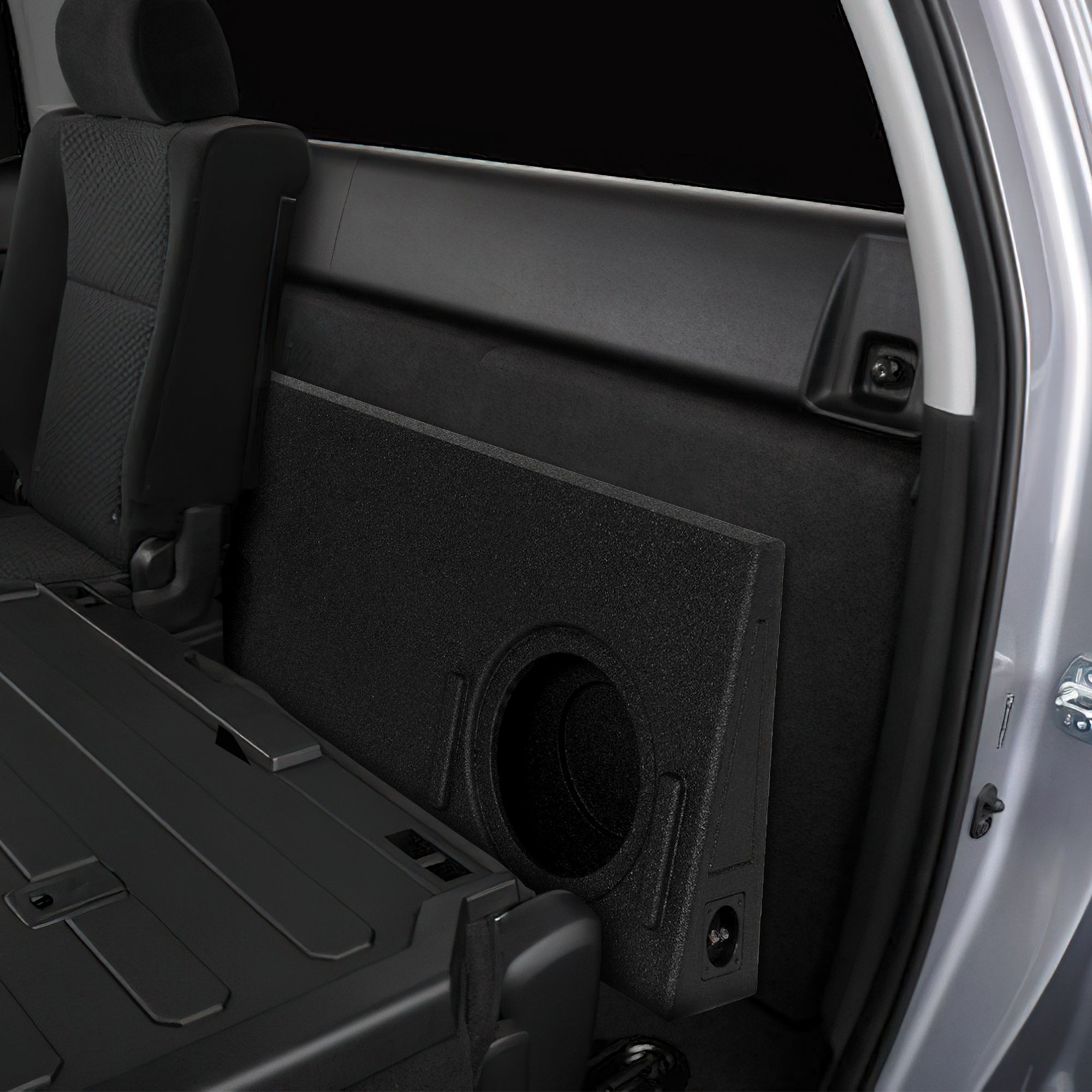 QPower Dual 10" Ported Sub Enclosure for Toyota Tundra Crew Max (Used) - VMInnovations