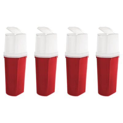 Sterilite 40" Vertical Wrapping Paper Storage Box with Lift-Top Lid (4 Pack)