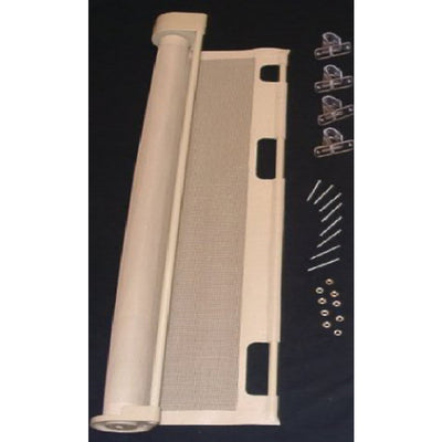 Retract-A-Gate Portable 72 Inch Extending Baby and Pet Home Safety Gate, Cafe