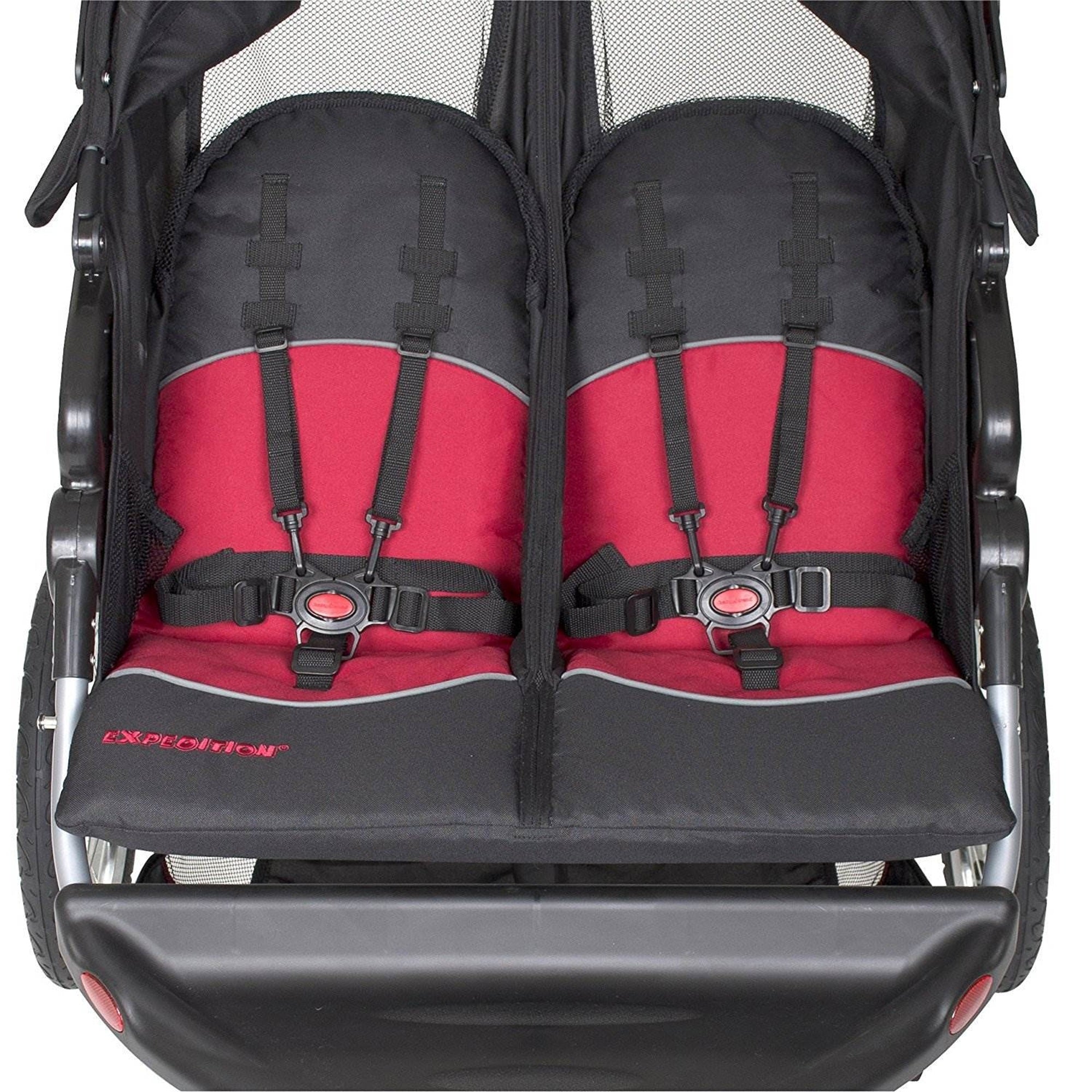 Baby Trend Lightweight Expedition Double Jogger Stroller, Centennial (Open Box) - VMInnovations