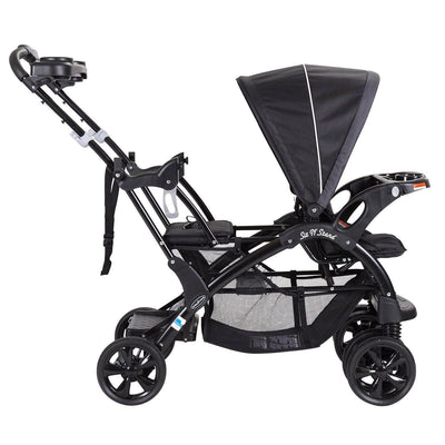 Baby Trend Double Sit N' Stand Toddler and Baby Stroller, Onyx (Open Box)