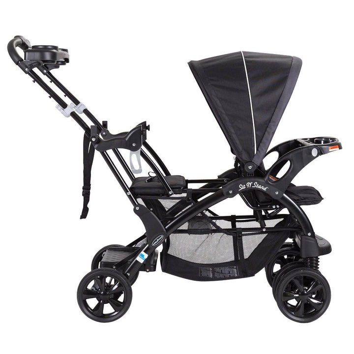 Baby Trend Double Sit N' Stand Toddler and Baby Stroller, Onyx (Open Box) - VMInnovations