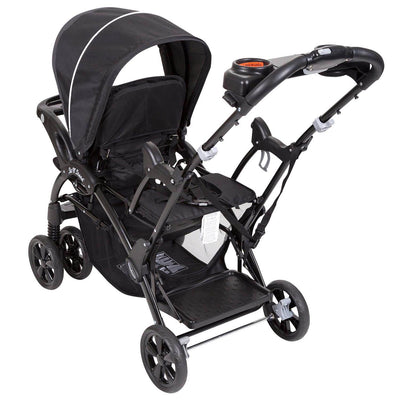 Baby Trend Double Sit N' Stand Toddler and Baby Stroller, Onyx | SS76072A