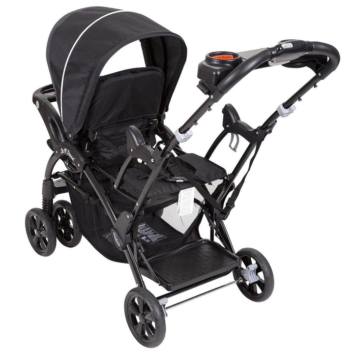 Baby Trend Double Sit N' Stand Toddler and Baby Stroller, Onyx (Open Box) - VMInnovations