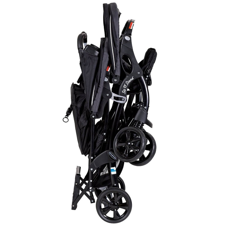Baby Trend Double Sit N' Stand Toddler and Baby Stroller, Onyx (Open Box) - VMInnovations