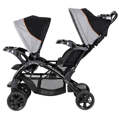 Baby Trend Double Sit N Stand Toddler and Baby Stroller, Millennium Orange (Used)