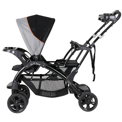Baby Trend Double Sit N Stand Toddler and Baby Stroller, Millennium Orange (Used)