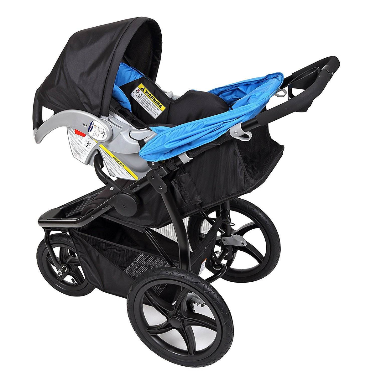 Baby Trend Stealth Single Jogger and Car Seat Travel System, Seaport |(Open Box)