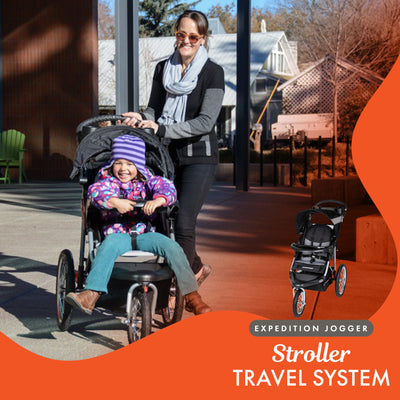 Baby Trend Expedition Travel System with Stroller and Car Seat (Open Box)