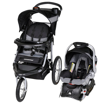 Baby Trend Expedition Travel System with Stroller and Car Seat, Millennium White