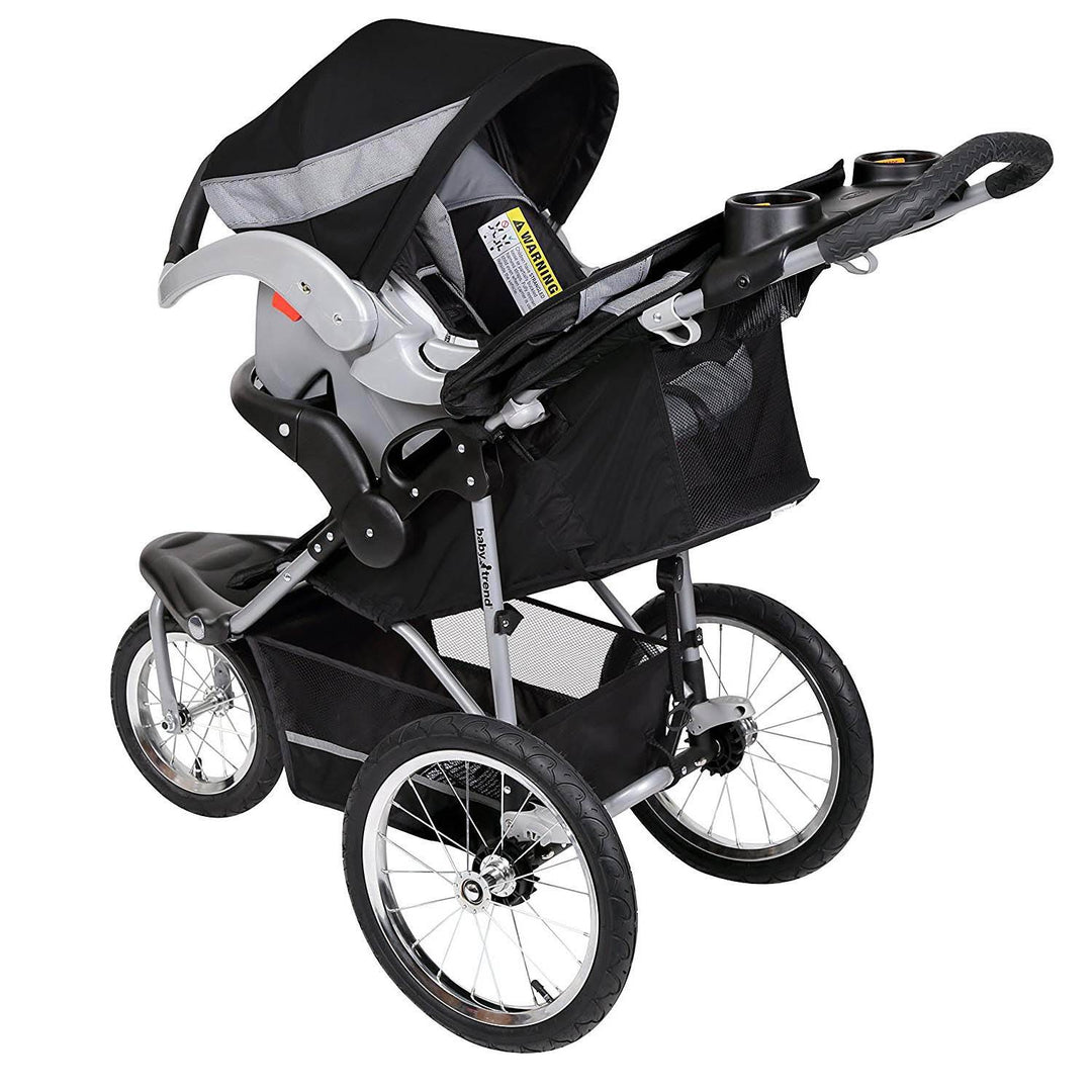 Baby Trend Expedition Travel System with Stroller and Car Seat, Millennium White