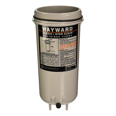Hayward Micro Star Clear Cartridge Filter Body for Pools and Spas (Open Box)