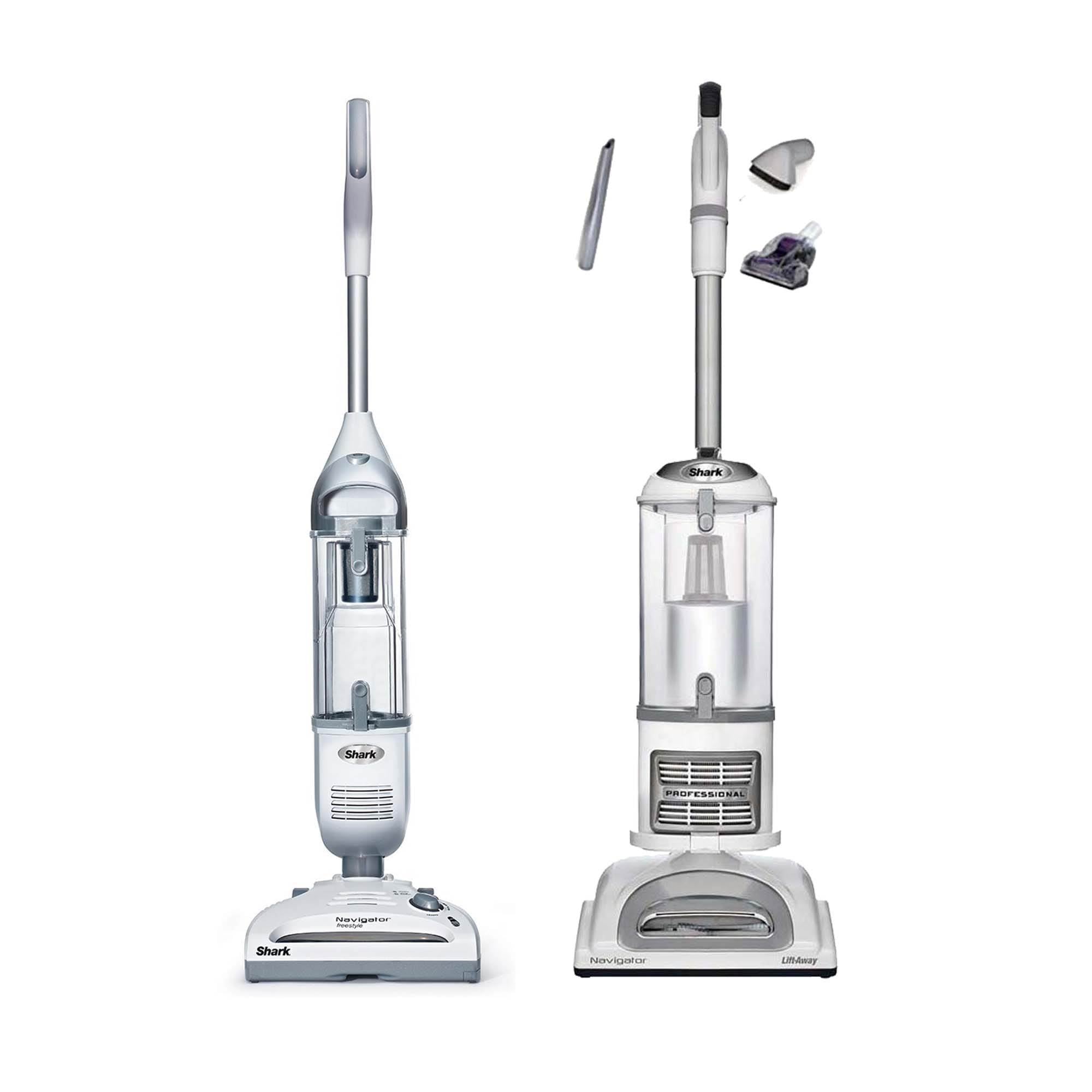 Shark Navigator Cordless Vacuum + Navigator Liftaway Pro (Certified Refurbished)