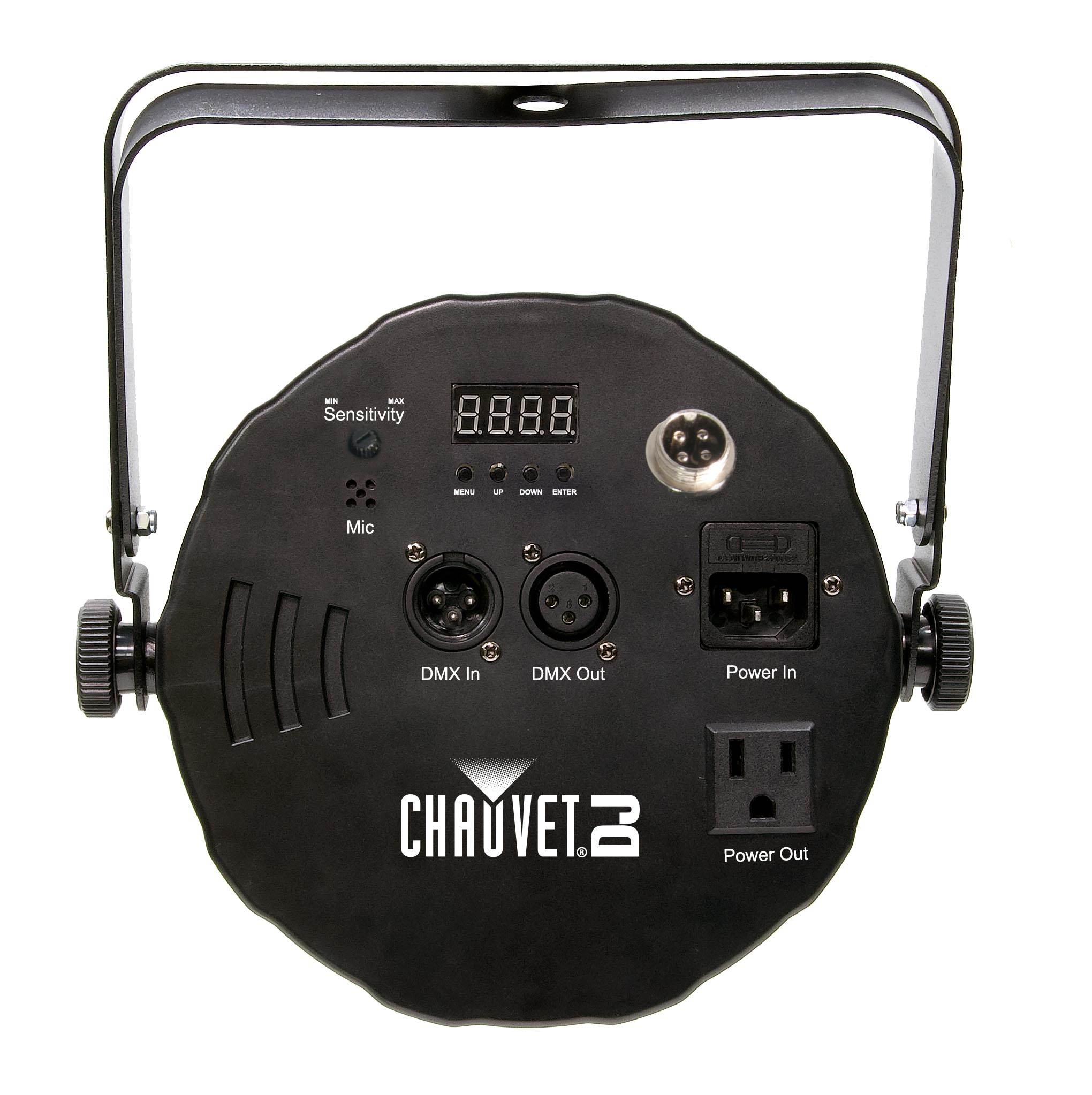 Chauvet DJ SlimPar 56 LED DMX Slim Par Flat Can RGB Wash Light Effect Fixture