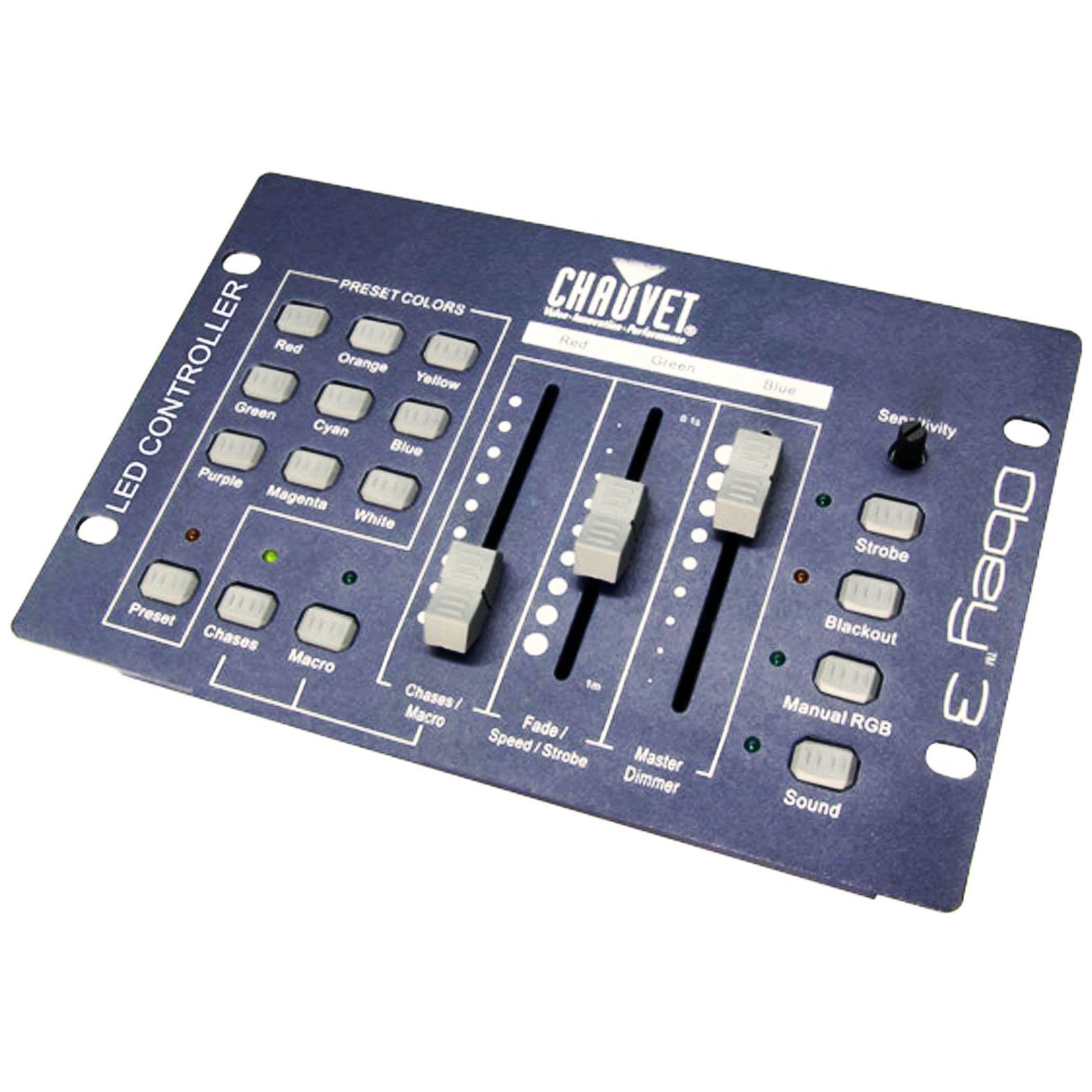 Chauvet DJ GigBAR 2 Light System + Chauvet DJ Obey3 DMX-512 RGB Light Controller