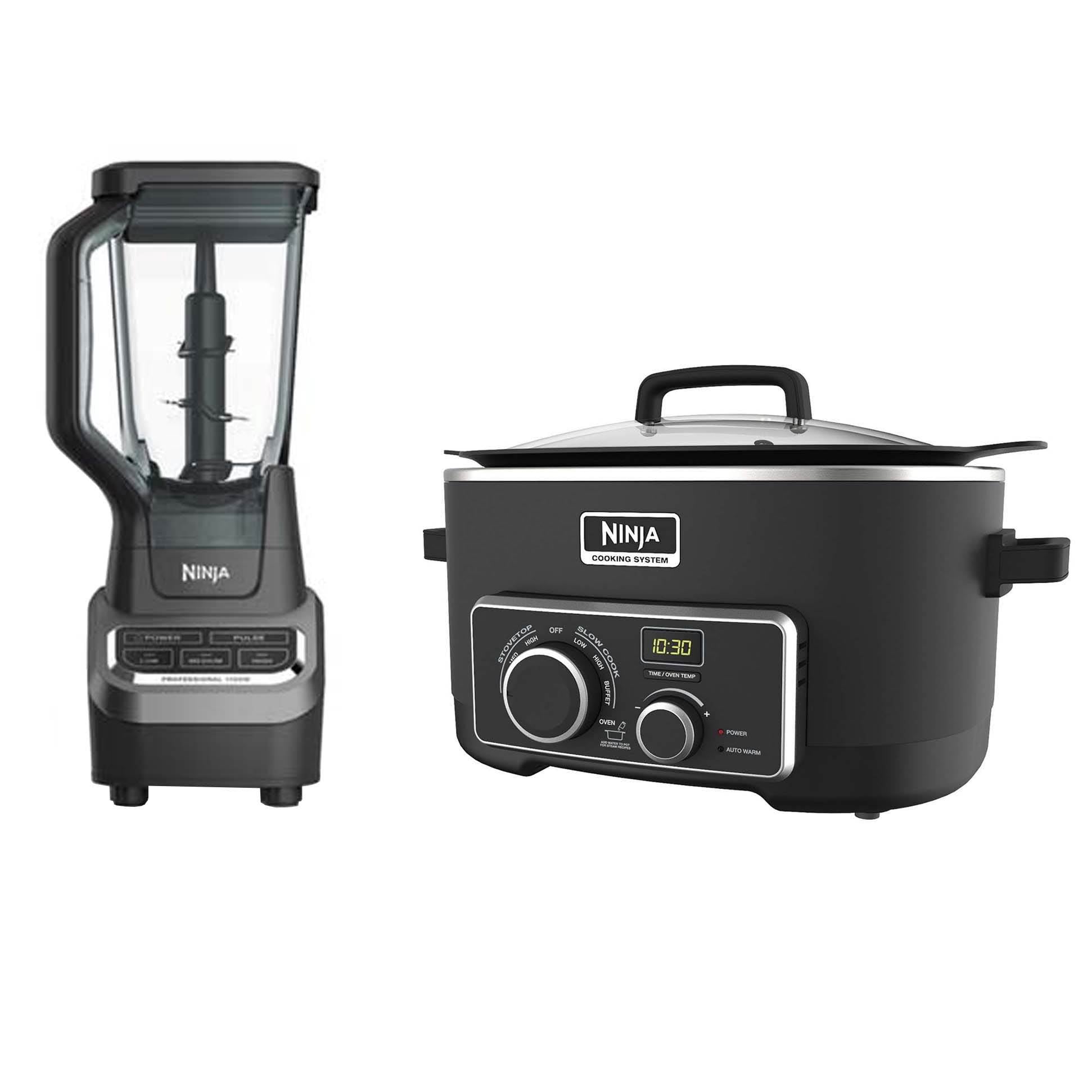 Ninja Professional 1000W Blender + 6 Quart Multi Cooker (Certified Refurbished)