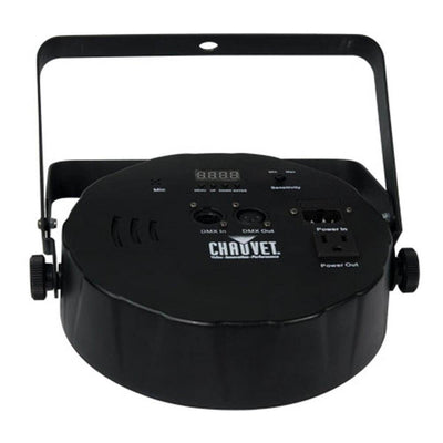 Chauvet Slim-Par 64 LED DMX Stage Lights (2 Pack) + Equipment Bag for 4 Lights