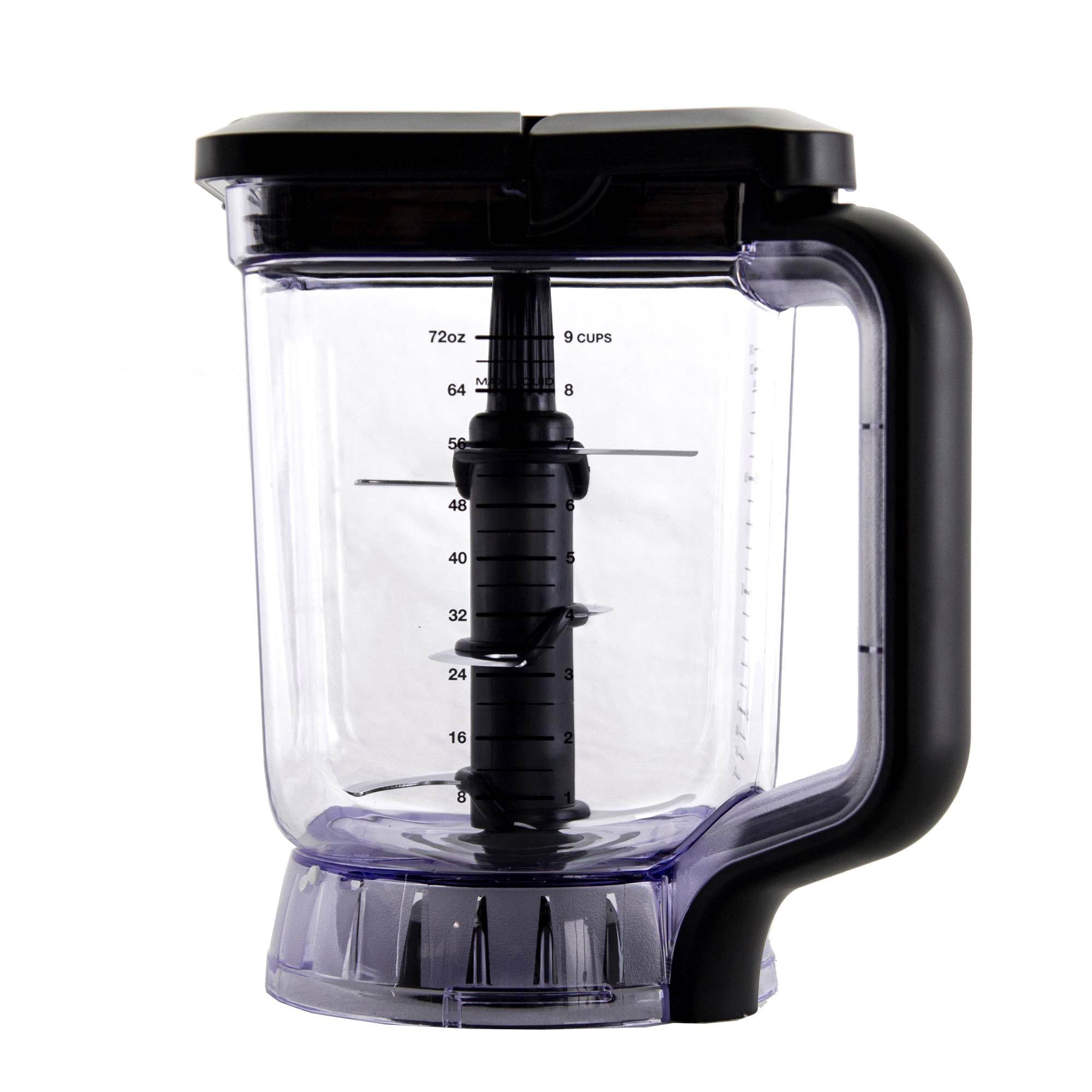 Ninja 72 Oz Pitcher with Lid and Blade + 24 Oz Stainless Steel Nutri Ninja Cup