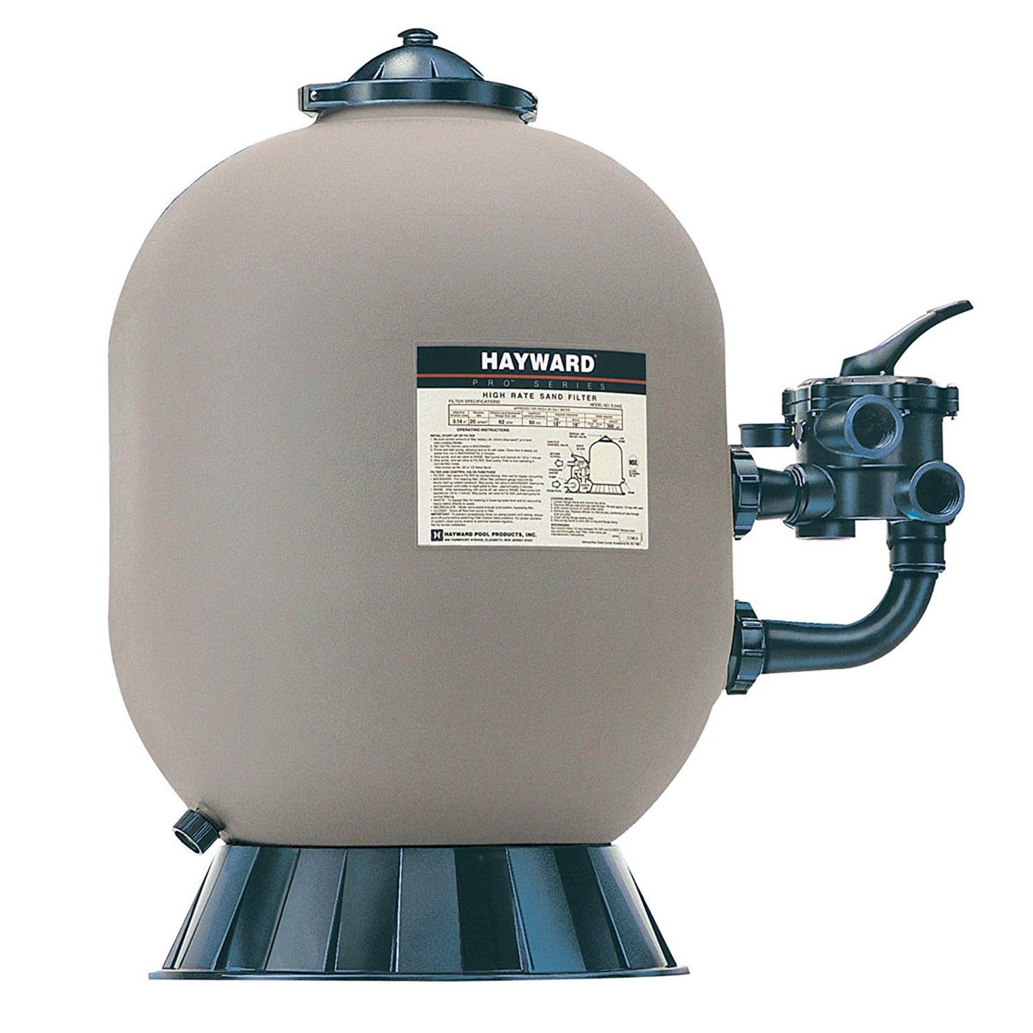 Hayward Pro Series 30 Inch Side Mount 50 PSI High Rate Sand Filter (Open Box)
