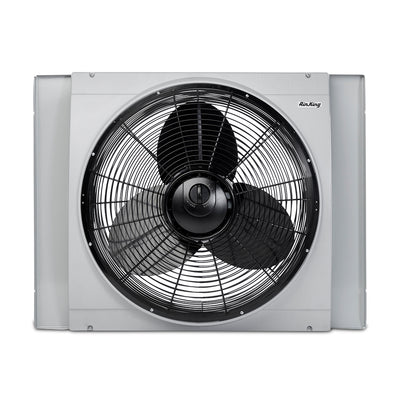Air King 20 Inch Blades Whole House 120V 3 Speed Window Fan, Gray (Open Box)