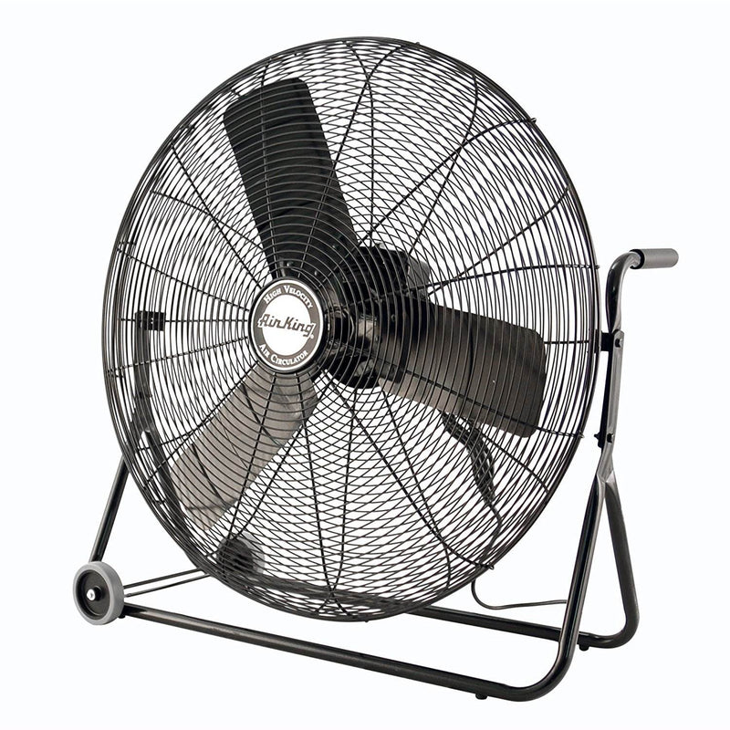 Air King 3 Speed 1/4 HP 120 Volt 30 Inch Enclosed Pivoting Floor Fan (Open Box)