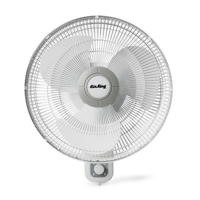Air King 16" Commercial Grade Oscillating 3 Blade Wall Mount Fan (Open Box)