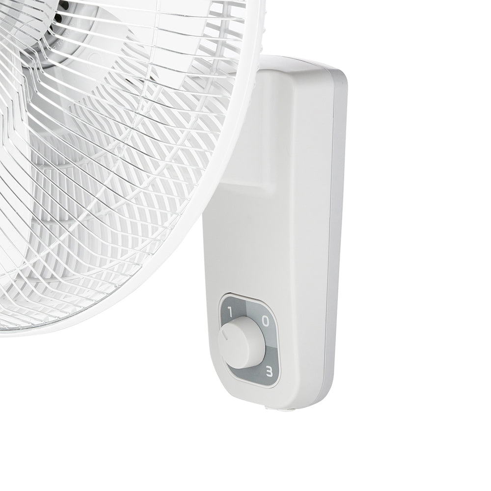 Air King 16 Inch Commercial Grade Oscillating 3 Blade Wall Mount Fan | Used