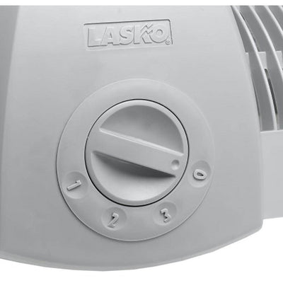 Lasko 20 Inch Cyclone Portable Floor or Wall Mounted Pivoting Fan, White (Used)