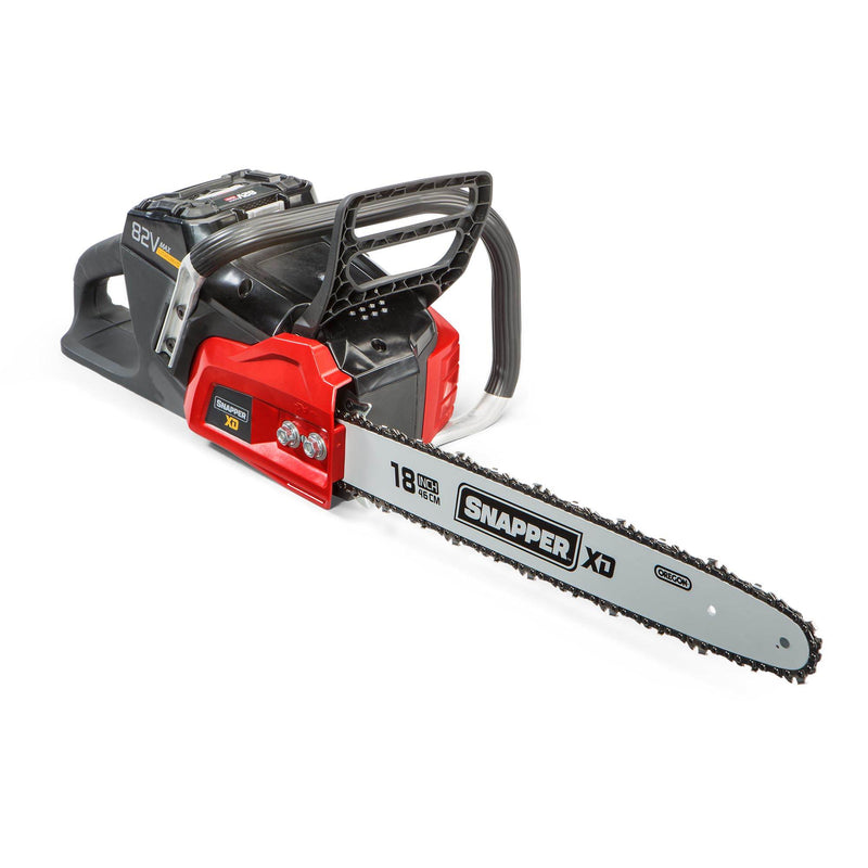 Snapper XD 82 Volt Chainsaw and Hedge Trimmer Wood Bundle with Battery & Charger