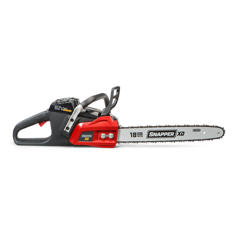 Snapper XD 82 Volt Chainsaw and Hedge Trimmer Wood Bundle with Battery & Charger
