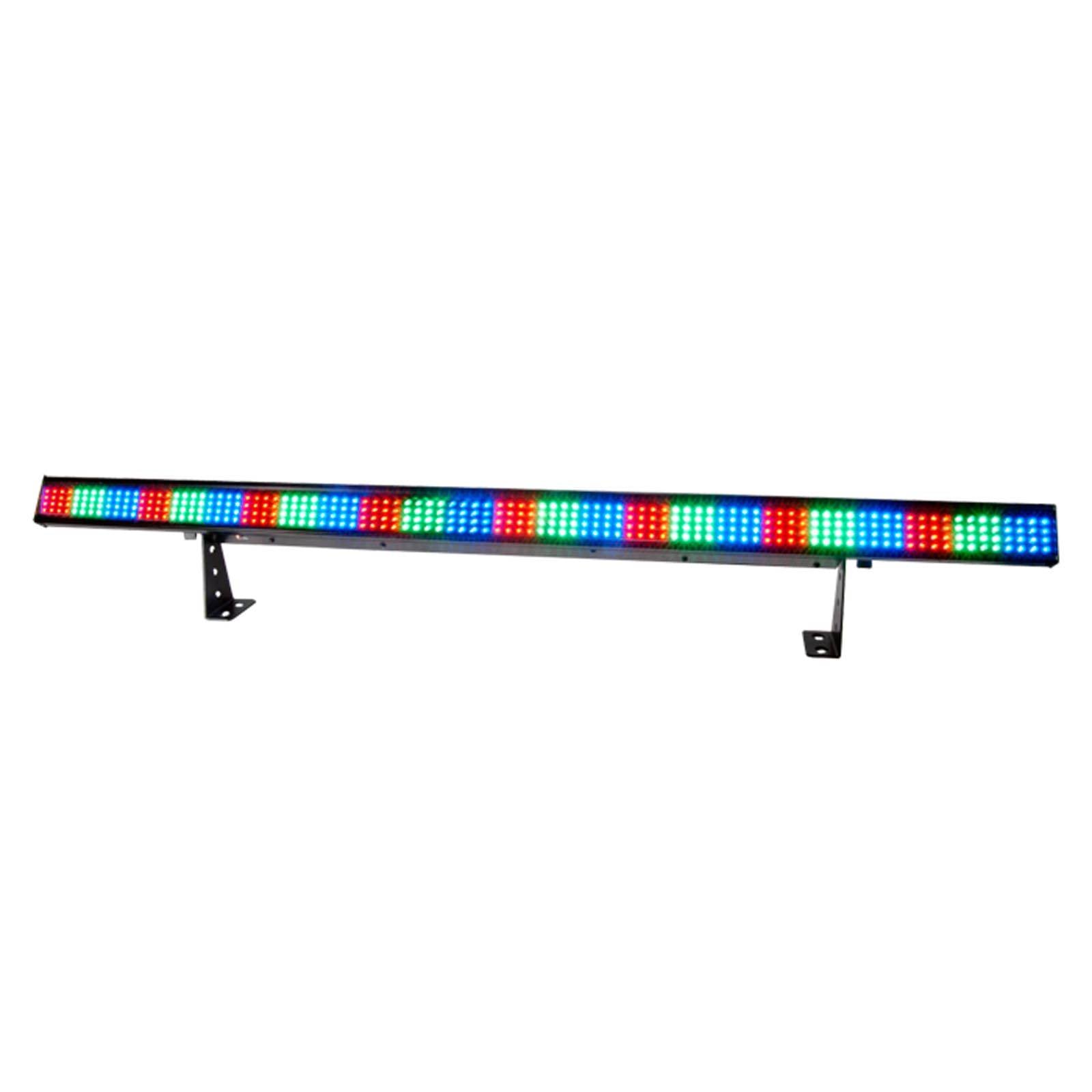 Chauvet DJ COLORstrip 4 Channel DMX LED RGB Light Bar (2 Pack) + Soft Case Bag
