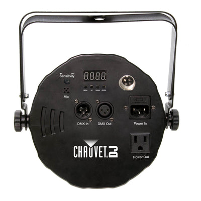 Chauvet DJ SlimPAR 56 LED DMX Flat Can Wash Light Effect, White + Transport Bag