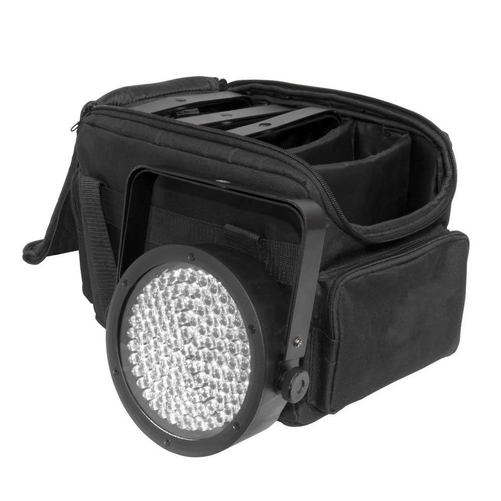 Chauvet DJ SlimPAR 56 LED DMX Flat Can Wash Light Effect, White + Transport Bag