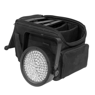Chauvet DJ SlimPAR 56 LED DMX Flat Can Wash Light Effect, White + Transport Bag