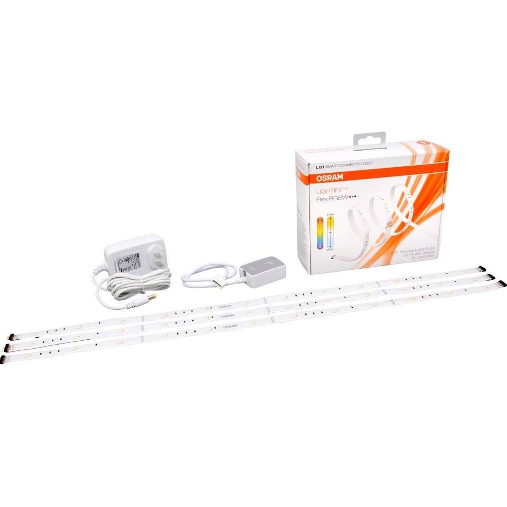 Sylvania Lightify Osram RGBW LED Smart Connected 3 2" Light Strips (Open Box)
