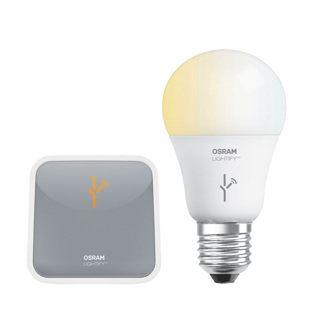 Sylvania Lightify by Osram Smart Home Starter Kit 60W Bulb + Gateway (Open Box)