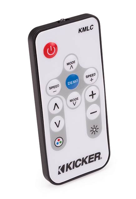 Kicker 41KMLC Marine Speakers Subs LED Multi-Color Lighting Remote -Open Box