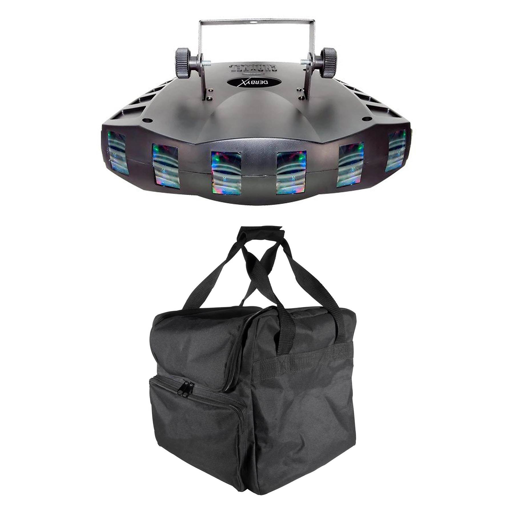 Chauvet DJ Derby X DMX-512 LED RGB Strobe DJ Lighting Effect + Transport Case