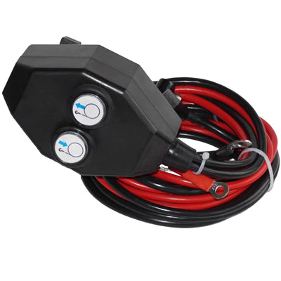 Runva 3500 Lbs Electric 12V ATV UTV Power Tow Winch with Remote | Used