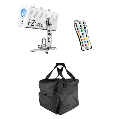 Chauvet DJ EZGobo Battery-Powered LED Projector with IRC Remote + Transport Case