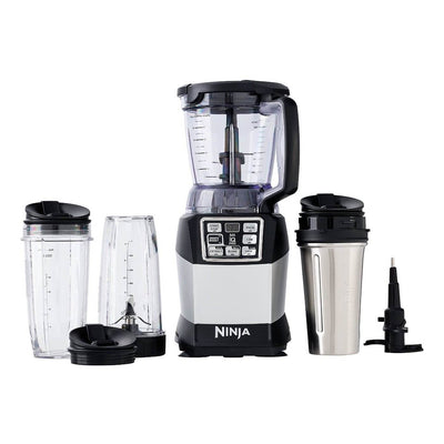 Ninja Auto-IQ Nutri Ninja 40 Ounce Smooth Boost Blender System | BL492 (Used)