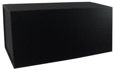 Rockford Fosgate 12 Inch 2400 Watt Dual Loaded Subwoofer Sub Enclosure (4 Pack)