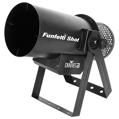 Chauvet DJ Funfetti Shot Professional Confetti Launcher with Remote & Carry Bag