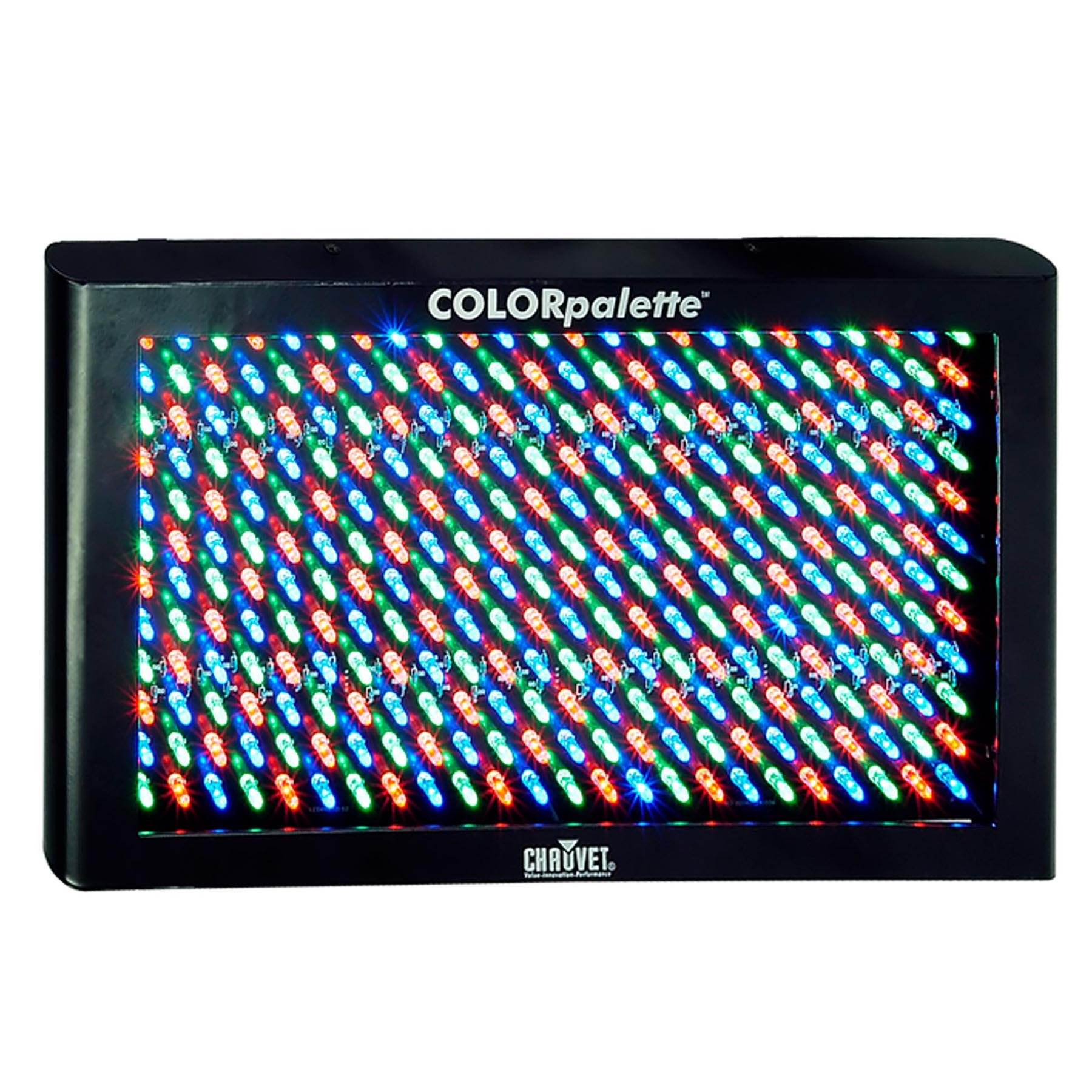 Chauvet DJ COLORpalette LED RGB 27 Channel DMX Wash Panel Light + Carry Bag