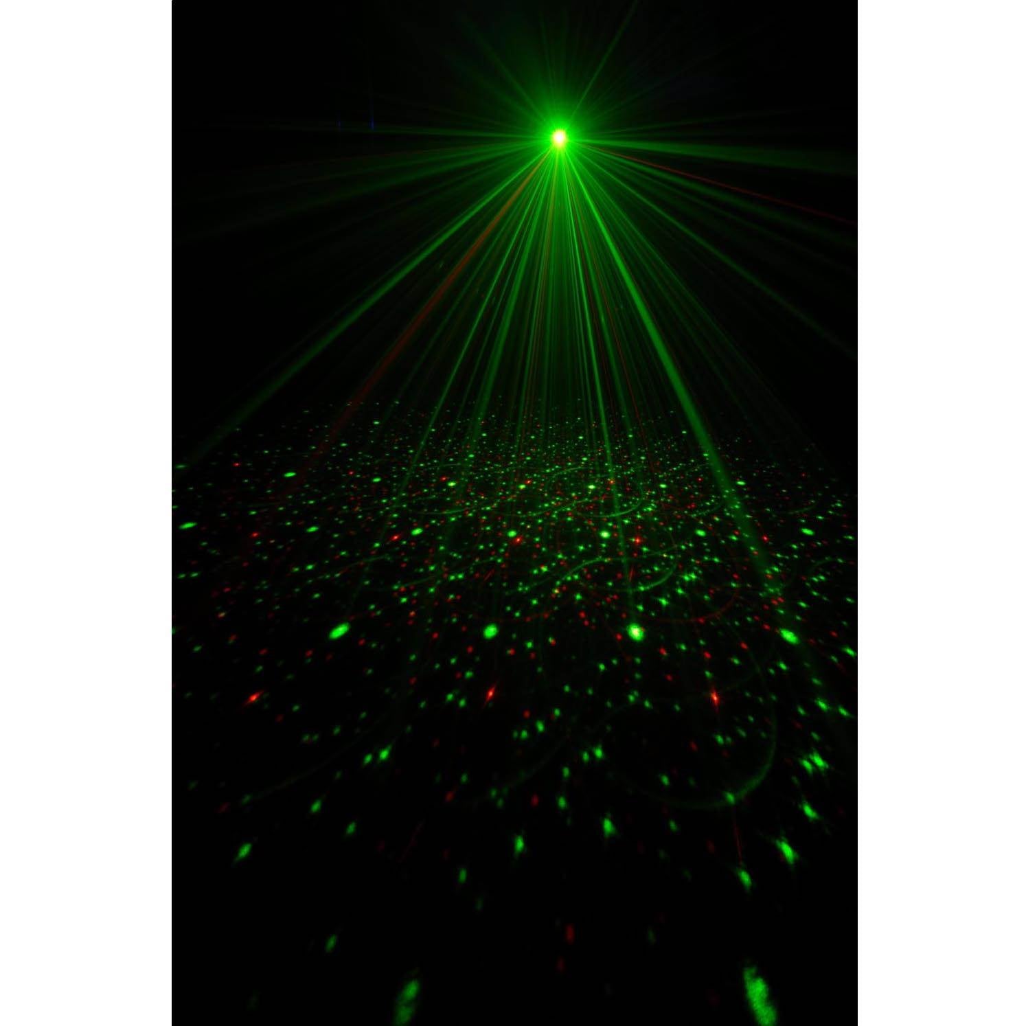 Chauvet DJ SWARM 5 FX Sound Active Derby, Strobe & Laser + DJ Transport Case
